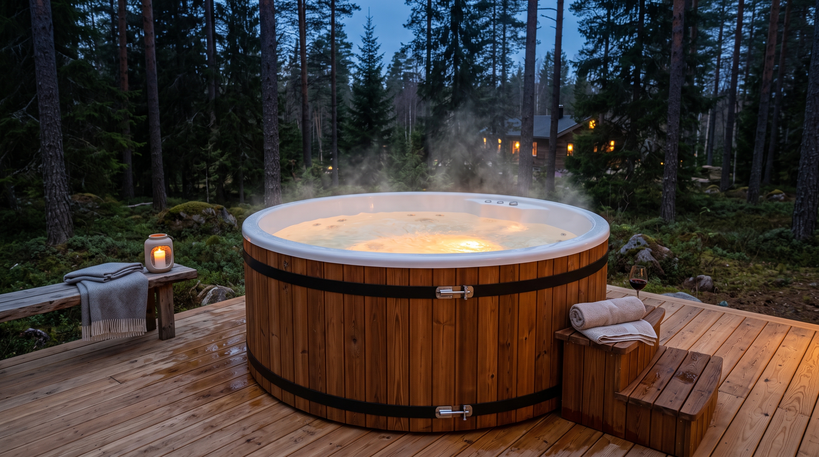 ARVOQ Nordic Spa Round Kubls